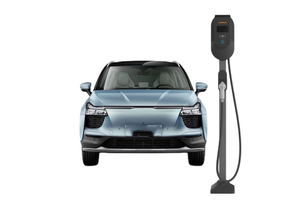 IP55 AC EV Charger Customized Electric Vehicle Car Charger With LCD Display Screen